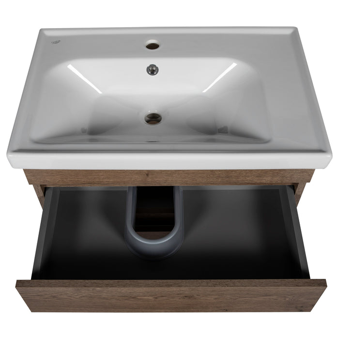 Niagara Wood Rosewood  Bathroom Vanity Rosewood 4