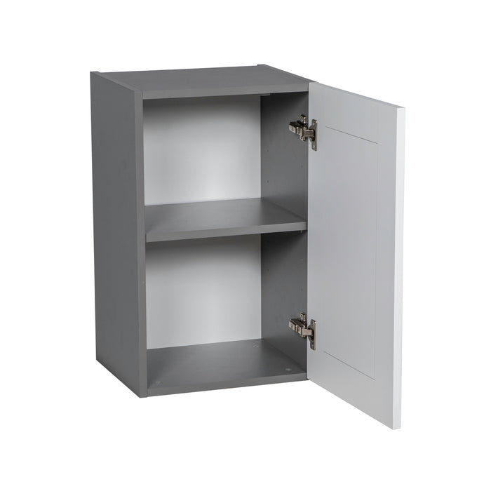 Wallkitchens Wood White Matte Wall Cabinet White Matte 2