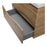 Wave Wood Teak Natural  Bathroom Vanity Teak Natural 4