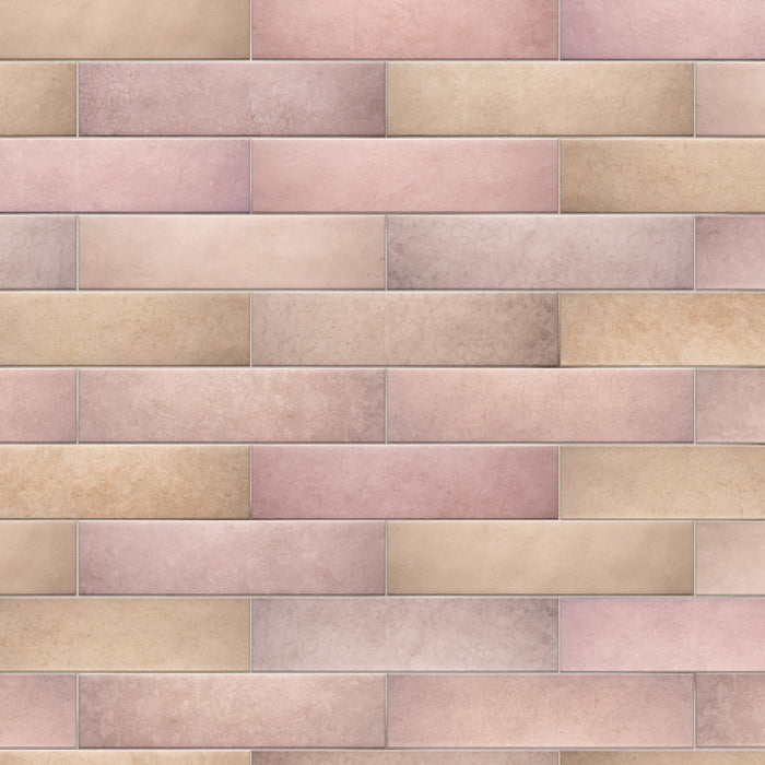 Heritage Porcelain Rose Tile Mixed 1