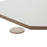 Vaudeville Porcelain Octagon Nacar with Taco Antracita Tile Matte 9