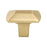 Laura Zinc Modern Brushed Gold Cabinet Knob  1