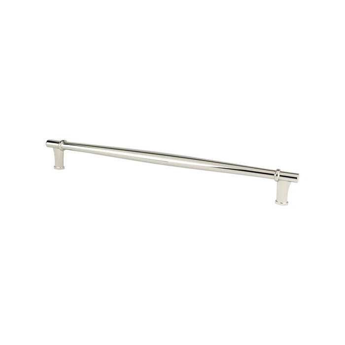 Dierdra Zinc Polished Nickel Appliance Pull  1