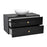 Dune Wood Black Matte Bathroom Vanity Black Matte 3