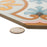 Vaudeville Porcelain Octagon Deco Diglas with Taco Azzuro Tile Matte 10