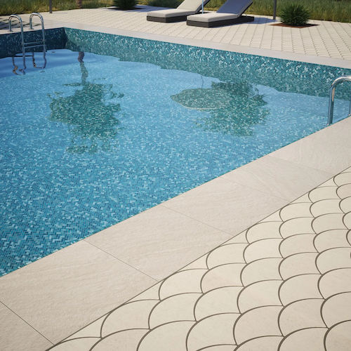 Pool By Jeffrey Court Mosaic Multi Finish Glass