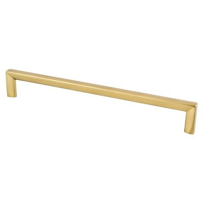 Metro Zinc Modern Brushed Gold Cabinet Pull  4