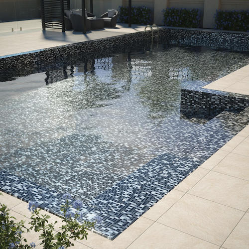 Pool By Jeffrey Court Paver Matte Porcelain