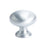 Plymouth Zinc Satin Chrome Cabinet Knob  1