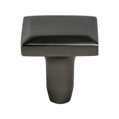 Metro Zinc Slate Cabinet Knob  1