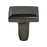 Metro Zinc Slate Cabinet Knob  1