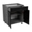 Wallkitchens Wood Black Matte Base Cabinet Black Matte 2