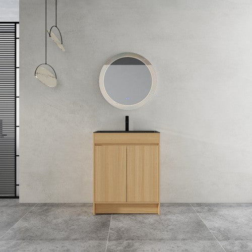 Plywood Oak Bathroom Vanity Oak 2