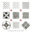 Vaudeville Porcelain Octagon Deco Sombra with Taco Pink Tile Matte 4
