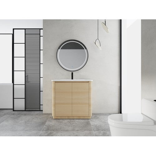 Plywood White Oak Bathroom Vanity White Oak 2