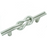 Nantucket Zinc Alloy Cabinet Pull Satin Pewter 2