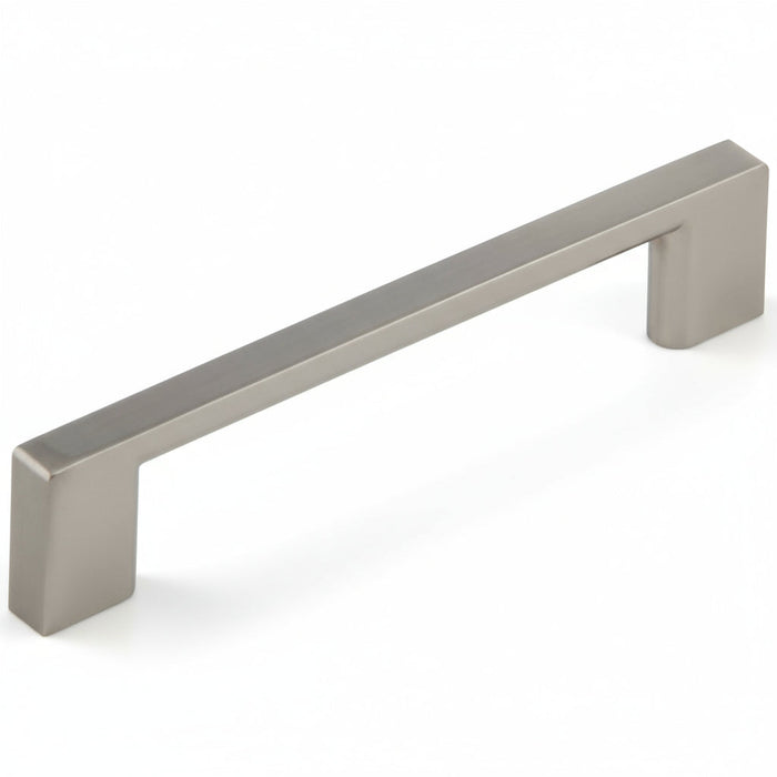 Silverline A2037 Metal Silver Cabinet Pull Brushed Satin Nickel 1