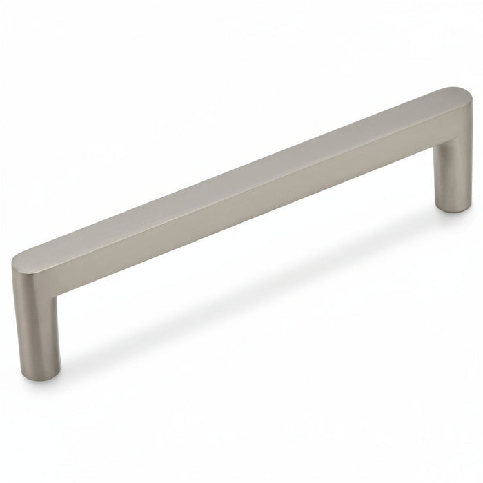 Silverline A2064 Metal and Zinc Alloy Silver Cabinet Pull Brushed Satin Nickel 1
