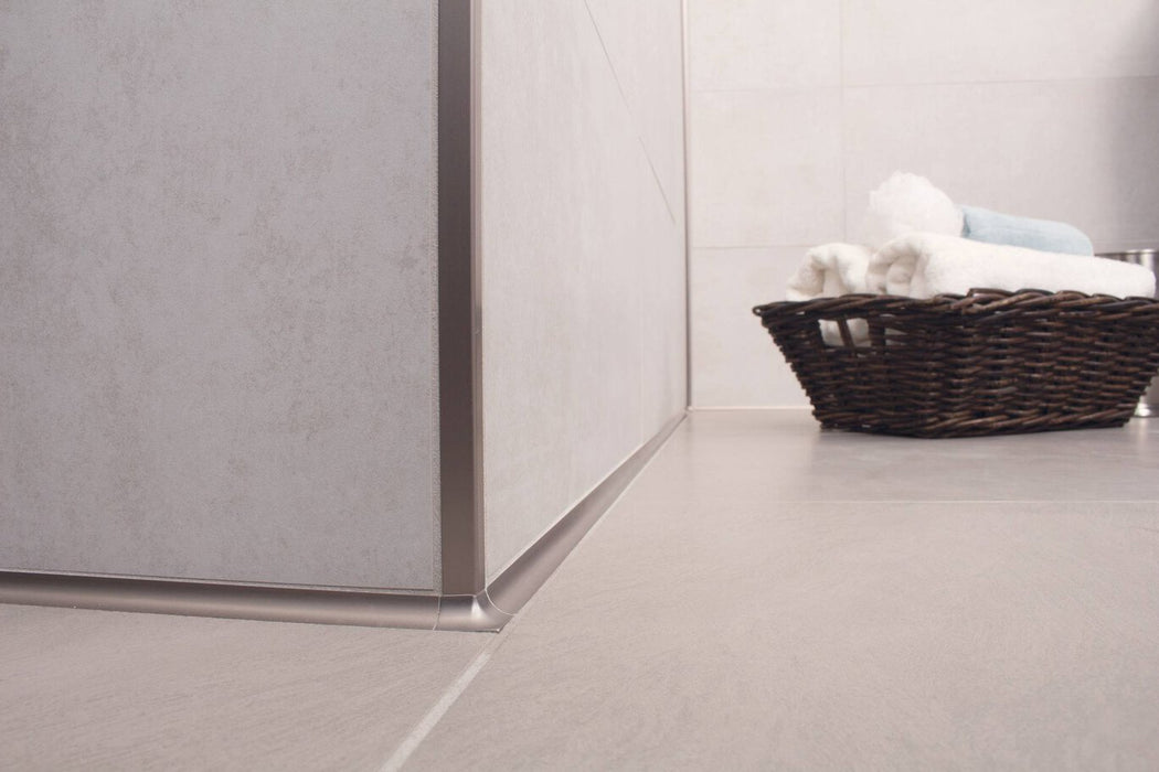 AHK1S100MGS Matte Black Color Coated Aluminum Metal Tile Edging Trim