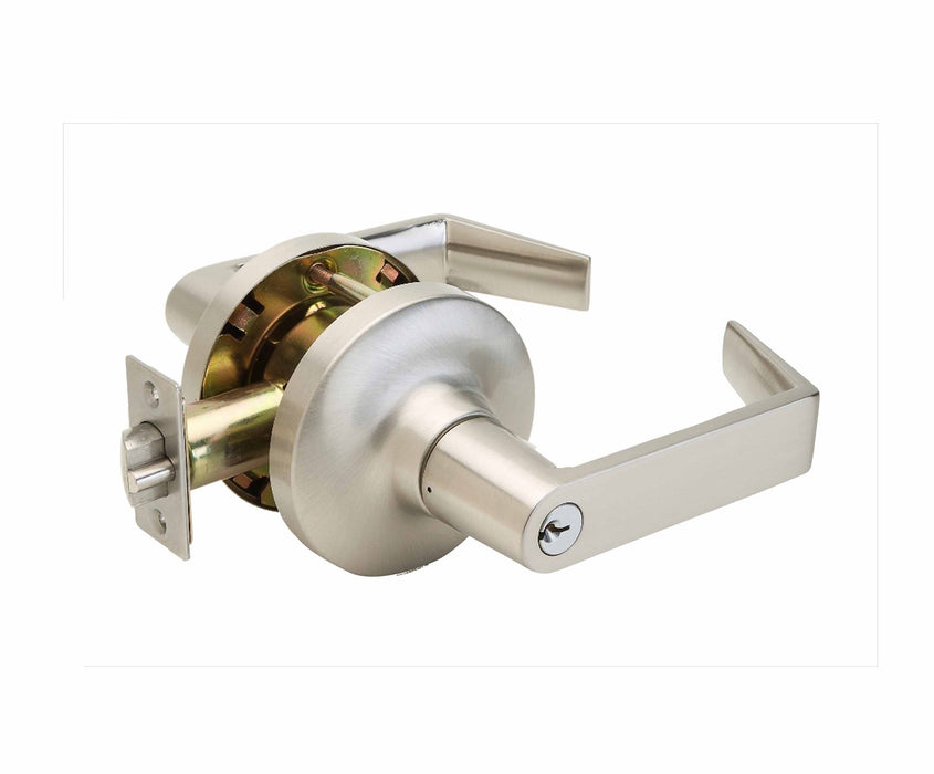 7200 Series Zinc Satin Stainless SS Door Lever Satin Stainless 1