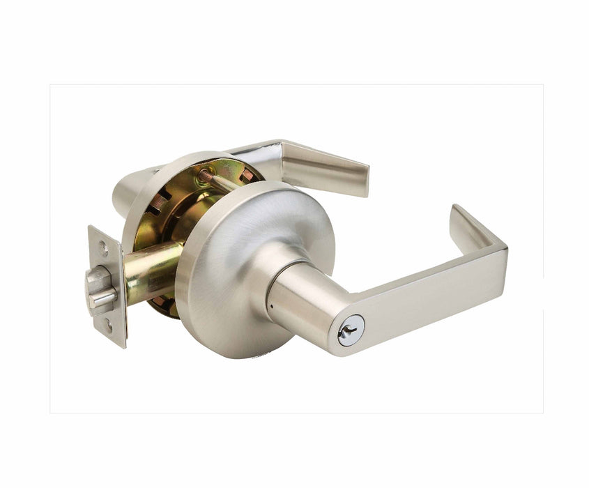 7200 Series Zinc Satin Stainless SS Door Lever Satin Stainless 1
