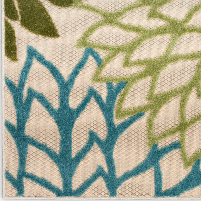 Aloha Polypropylene & Polyester Green Multicolor GRNMT