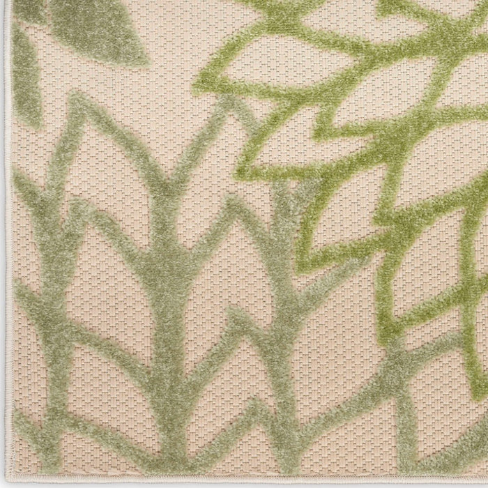 Aloha Polypropylene & Polyester Ivory Green IVGRE