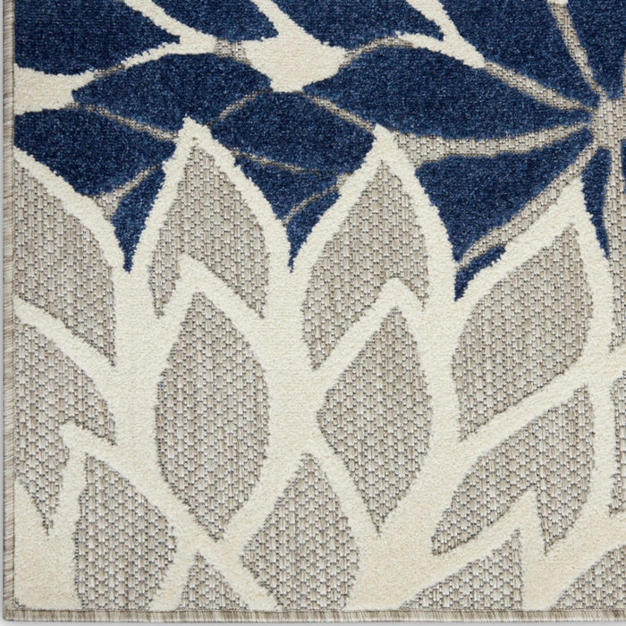 Aloha Polypropylene & Polyester Ivory Navy IVNAV