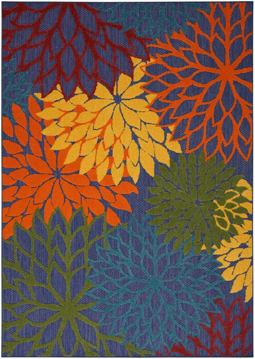 Aloha Polypropylene & Polyester Navy Multicolor NAVMT