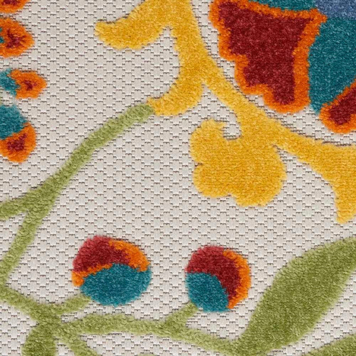 Aloha Polypropylene & Polyester Ivory Multi IVMTC