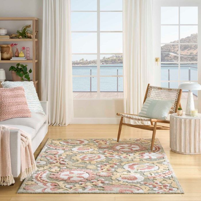 Aloha Polypropylene & Polyester Sage Rose ALH17 