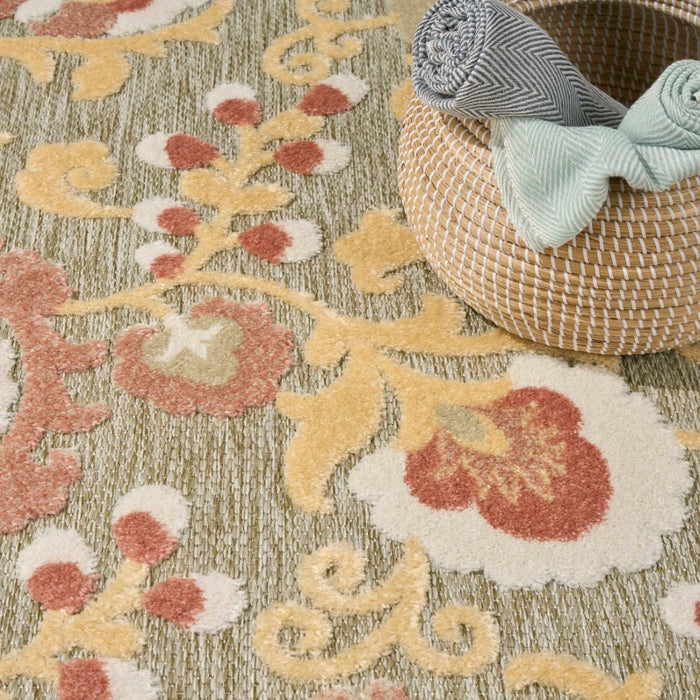 Aloha Polypropylene & Polyester  Sage Rose