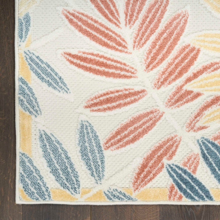 Aloha Ivory Blue IVBLU Polypropylene & Polyester