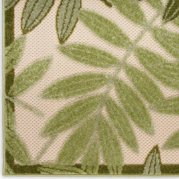 Aloha Polypropylene & Polyester Ivory Green IVGRE
