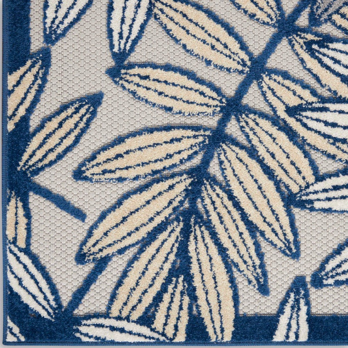 Aloha Polypropylene & Polyester Ivory Navy IVNAV