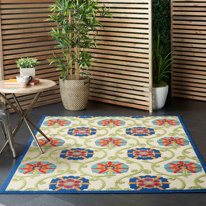 Aloha Polypropylene & Polyester Blue Multicolor ALH19 BLUMT