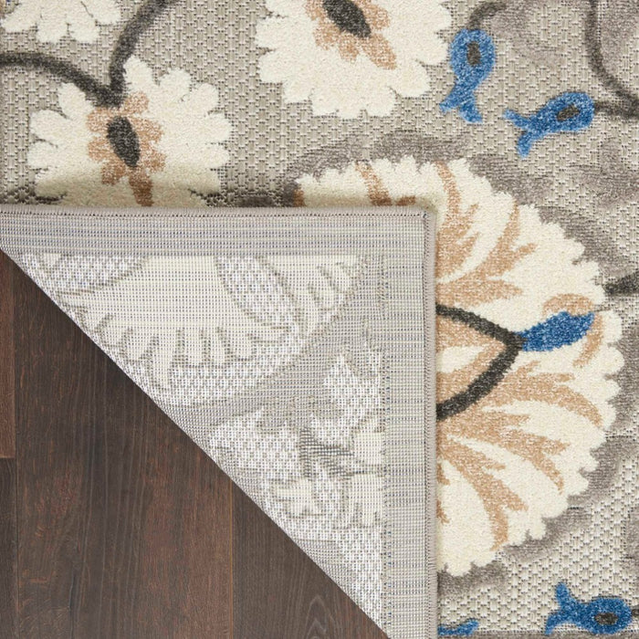 Aloha Grey Multi Polypropylene & Polyester GRYMT