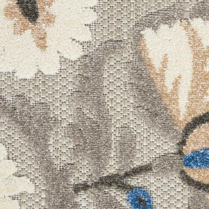 Aloha Polypropylene & Polyester Grey Multi GRYMT