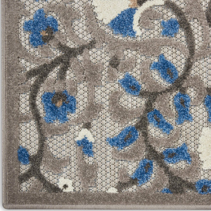 Aloha Polypropylene & Polyester Grey Multi GRYMT