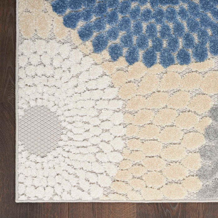 Aloha Blue Grey BLGRY Polypropylene & Polyester