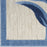Aloha Blue Grey Polypropylene & Polyester BLGRY