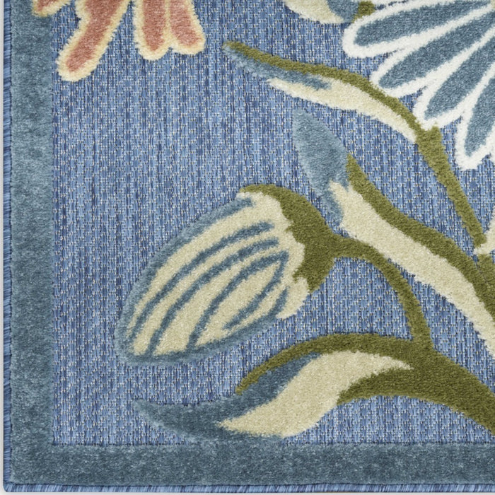 Aloha Polypropylene & Polyester Blue Sage 