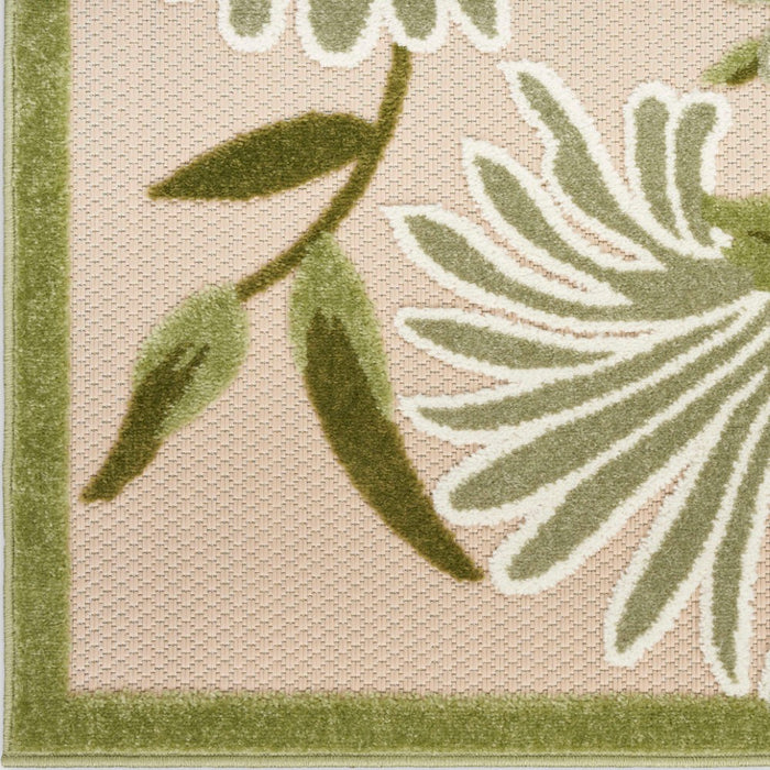 Aloha Polypropylene & Polyester Ivory Green IVGRE