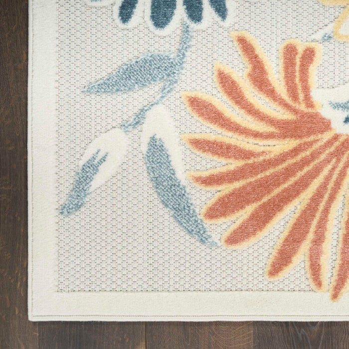 Aloha Ivory Rose  Polypropylene & Polyester