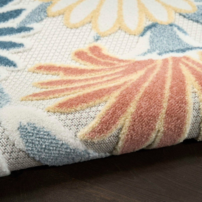 Aloha Ivory Rose Polypropylene & Polyester 