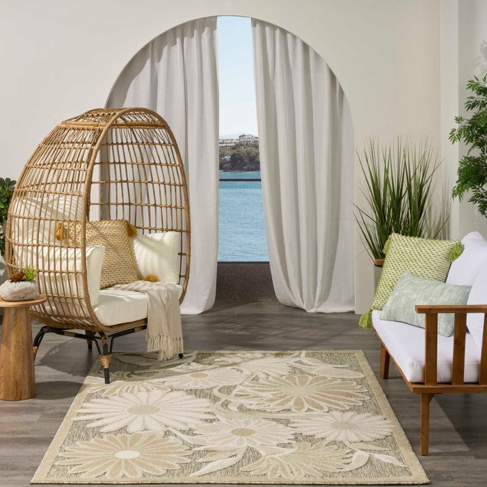 Aloha Polypropylene & Polyester  Ivory Sage