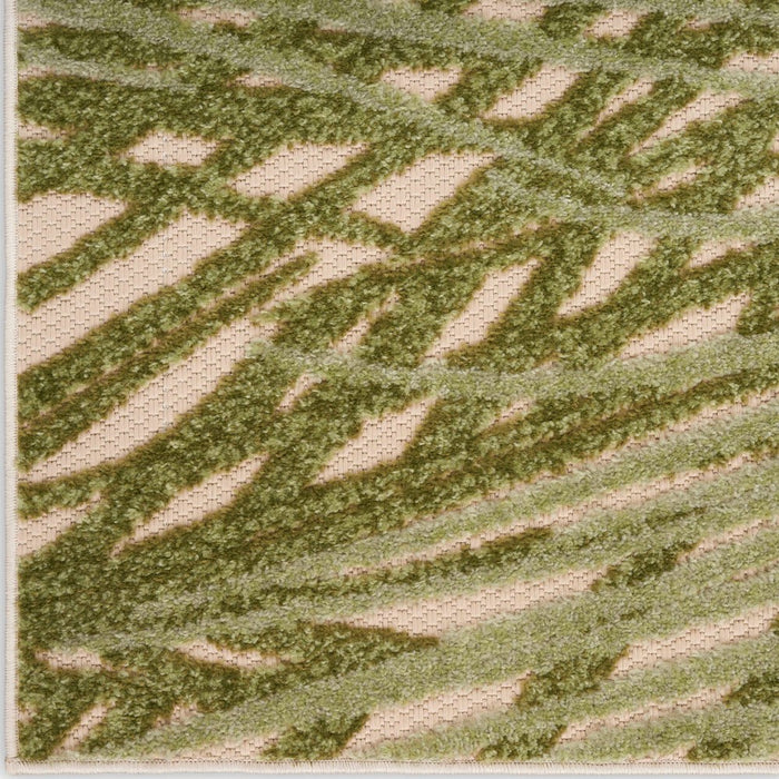 Aloha Polypropylene & Polyester Ivory Green IVGRE