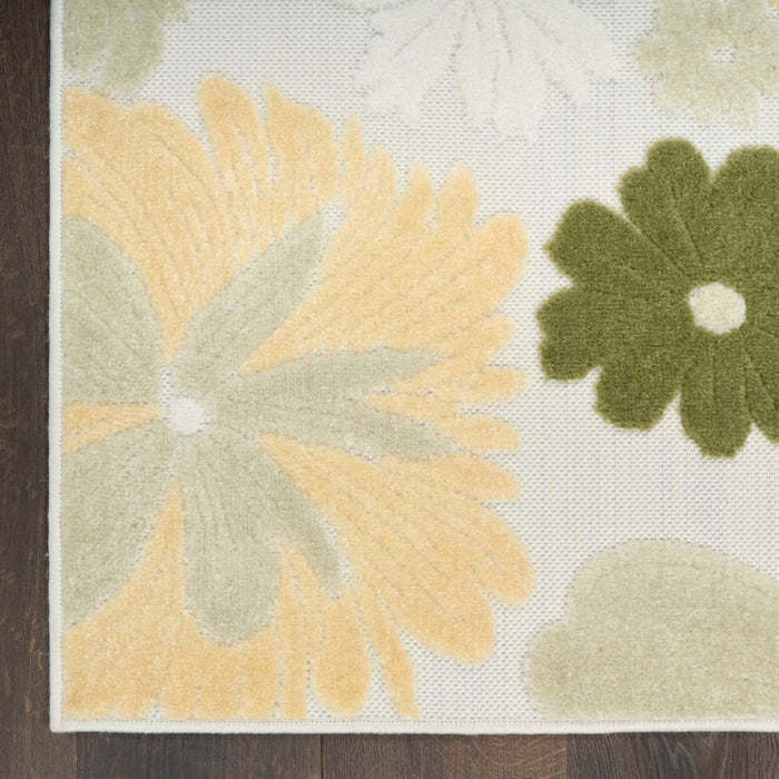 Aloha Ivory Green IVGRE Polypropylene & Polyester