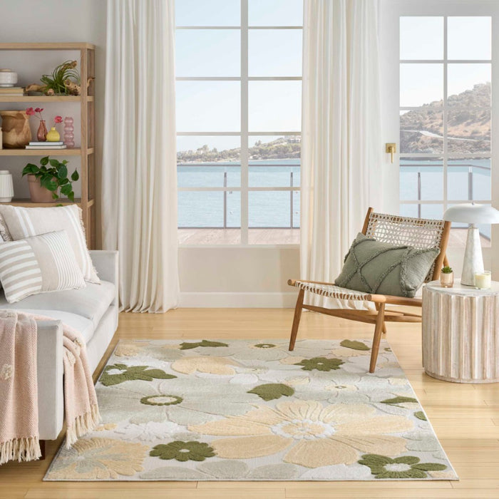 Aloha Polypropylene & Polyester Ivory Green ALH42 IVGRE