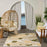 Aloha Polypropylene & Polyester IVGRE Ivory Green